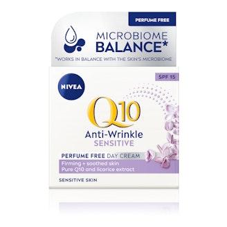 Nivea päivävoide 50ml Q10 Anti-Wrinkle Sensitive Perfume Free Day Cream