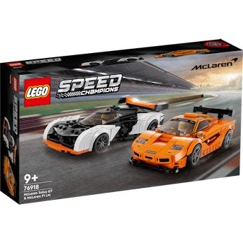 LEGO Speed Champ 76918 McLaren Solus GT & F1