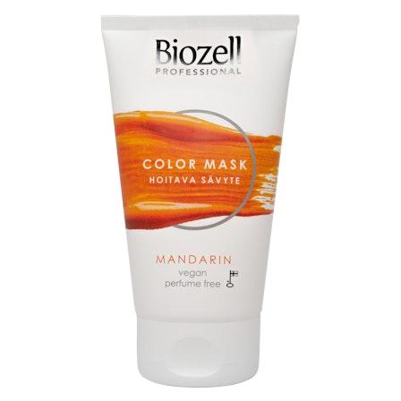 Biozell Color Mask 150ml Mandarin hoitava hiussävyte