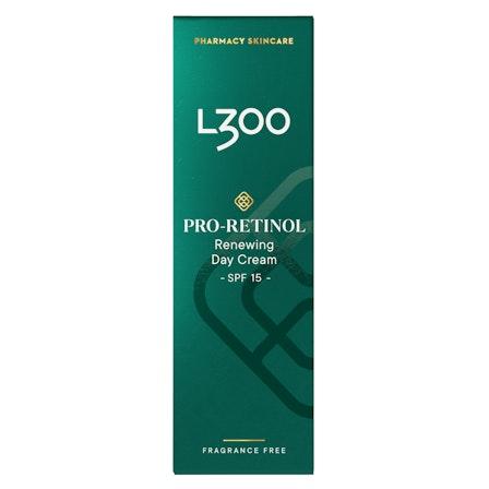 L300 Pro-Retinol Renewing Day Cream SPF15 fragrance free hajusteeton kosteuttava päivävoide 50ml