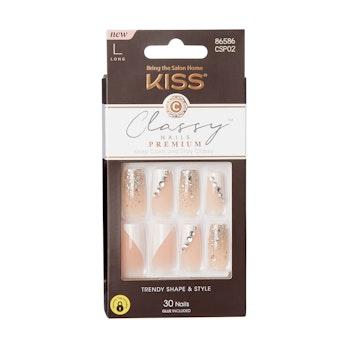 Kiss Classy Nails Premium Long kynsisetti Gorgeous