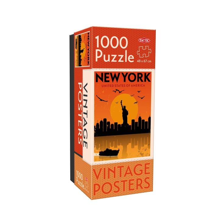 Tactic 1000 palaa Vintage Cities New York palapeli