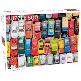 Tactic 500 palaa Vintage Toy Cars palapeli