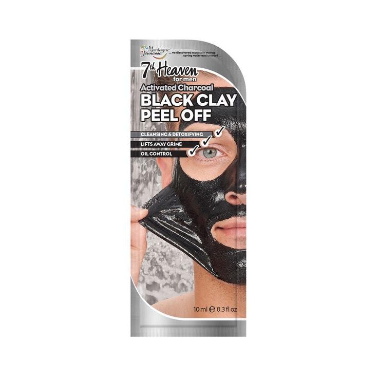 Montagne Jeunesse for Men 7th Heaven Black Clay Peel Off Mask kasvonaamio 10 ml