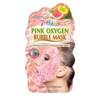 7th Heaven Pink Oxygen Bubble Mask naamio