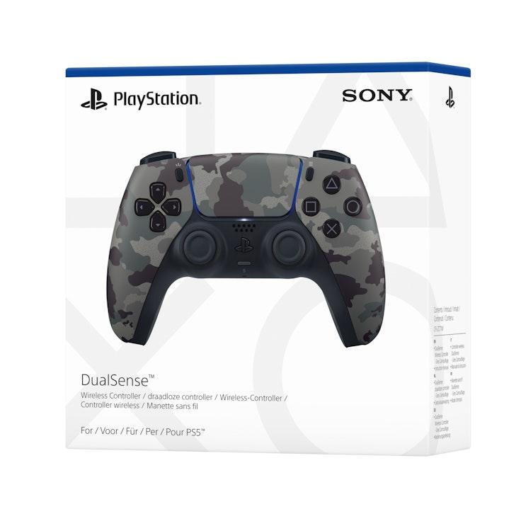 Sony PS5 DualSense Grey Camo peliohjain