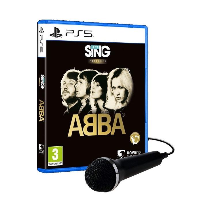 Let´s Sing ABBA + mikrofoni PS5-peli