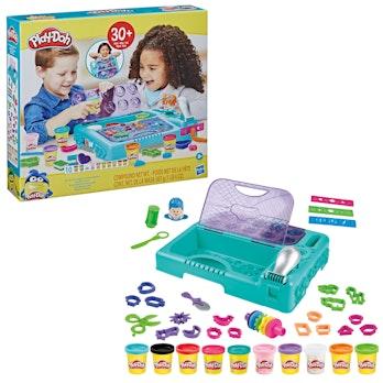 Play-Doh On the Go Imagine and Store - muovailuvaha leikkipöytä