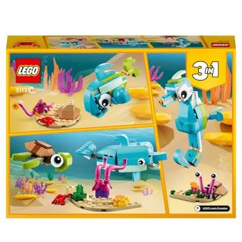 LEGO Creator 31128 Delfiini ja kilpi