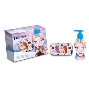 Frozen lahjapakkaus 2in1 kylpyvaahto/shampoo 300ml 3D pumppu ja vesipeli