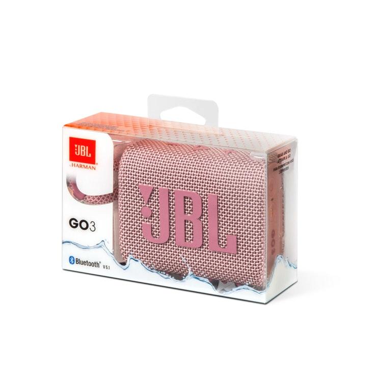 JBL Go 3 Bluetooth-kaiutin pinkki