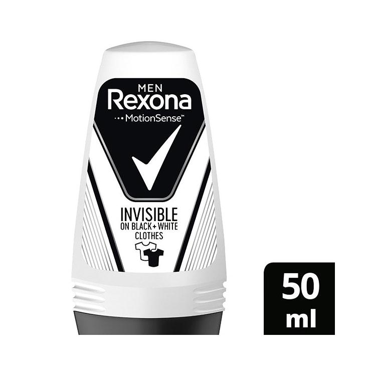 Rexona roll-on 50ml Men Invisible Black White