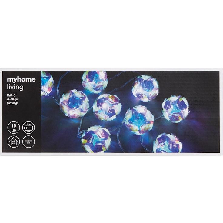 myhome Magic pallovalosarja 10 LED