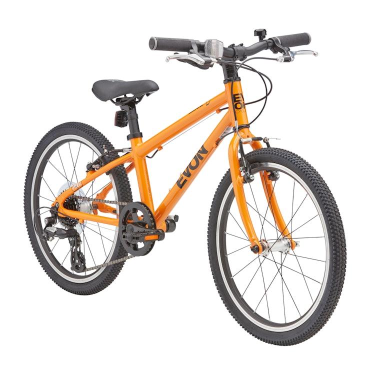 Evon Airy lasten polkupyörä 20" oranssi metallic