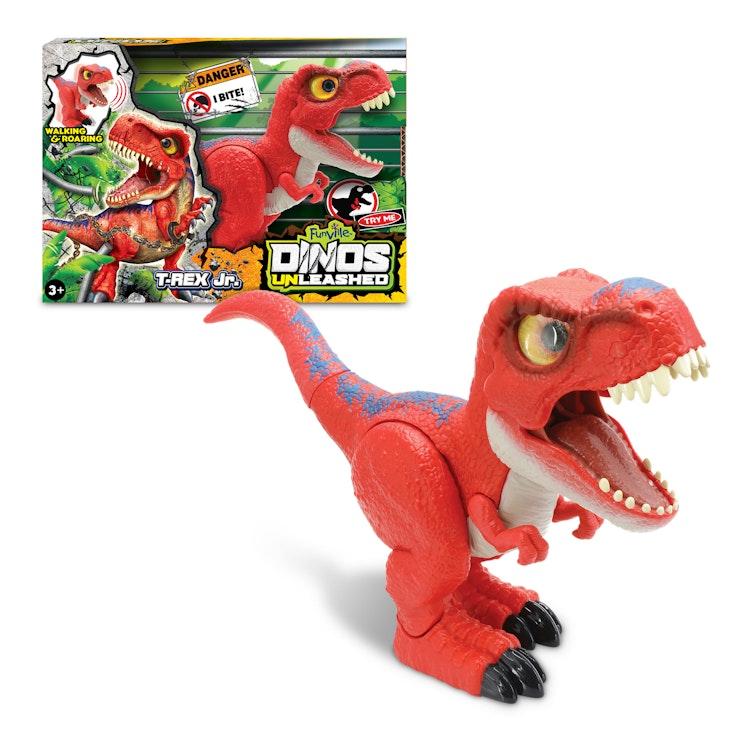Dinos Unleashed T-Rex Jr kävelevä dinosaurus