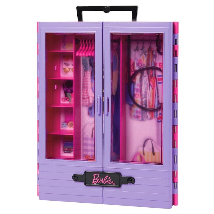 Barbie Fashionistas Ultimate Closet -vaatekaappi ja tarvikkeita