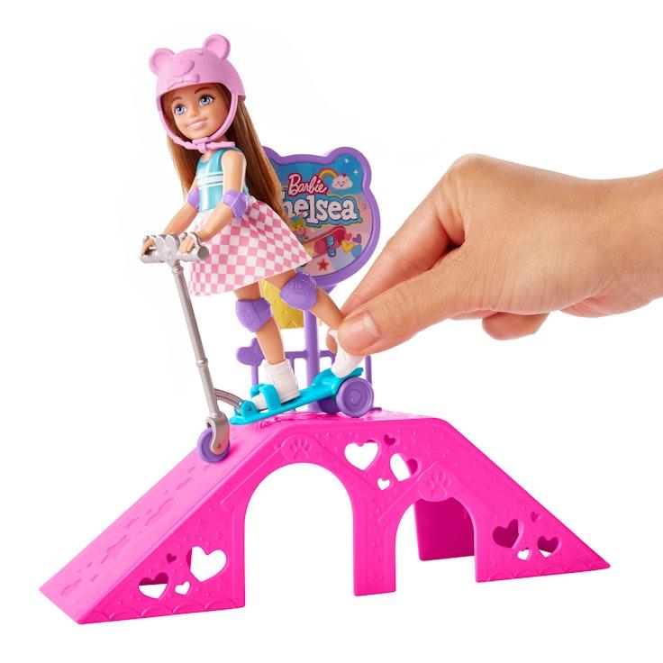 Barbie Chelsea Skatepark -leikkisetti