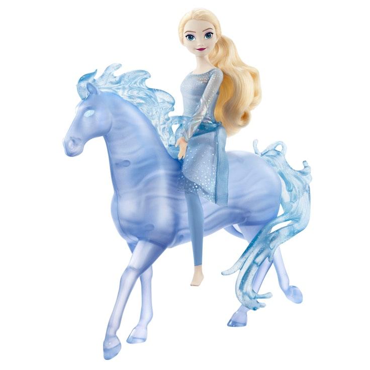 Disney Princess Frozen Elsa & Nokk -muotinukke ja hevonen