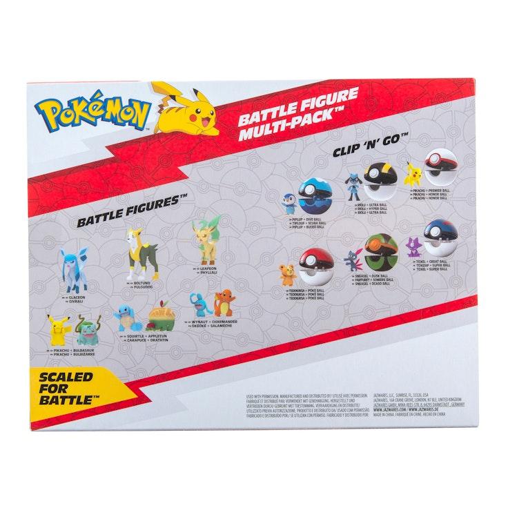 Pokémon Battle Figuurit 6 Pakkaus