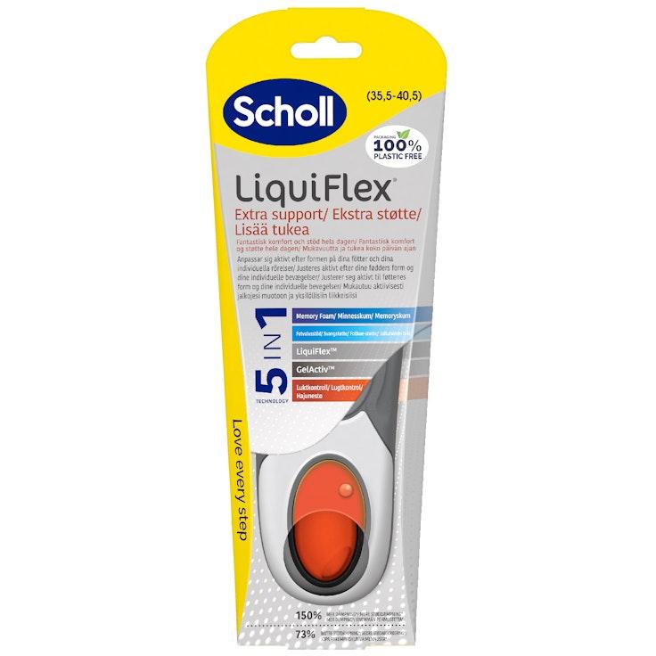 Scholl Liquiflex Extra Support  pohjallinen koko S