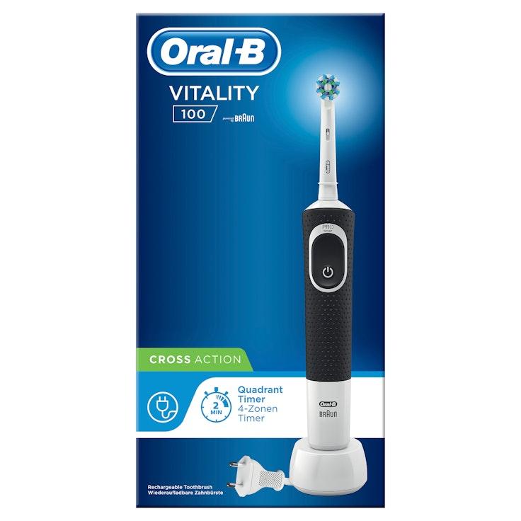 Oral-B Vitality 100 CrossAction sähköhammasharja musta