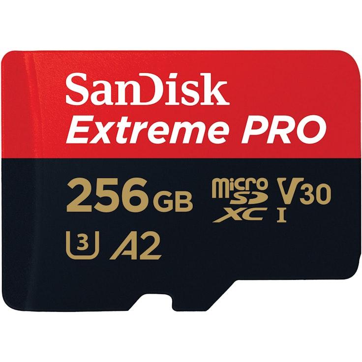 SanDisk Extreme Pro 256 Gt microSDXC UHS-I U3 -muistikortti