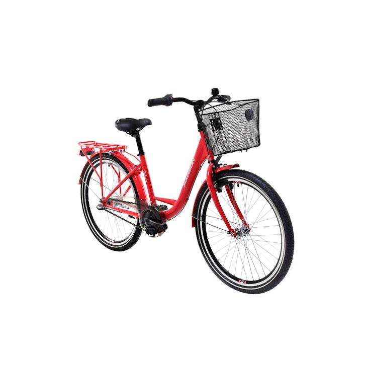 Madison Milano 24" 3-V 37 cm helmiäis punainen polkupyörä