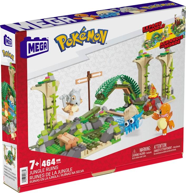 MEGA Pokémon Jungle Ruins -rakennussetti 464 osaa