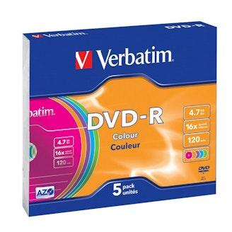 Verbatim DVD-R 4,7GB 5 kpl