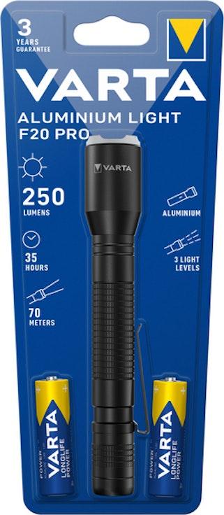 Varta Aluminium Light F20 Pro taskulamppu