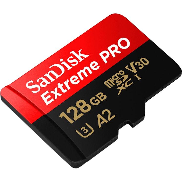 SanDisk Extreme Pro 128 Gt microSDXC UHS-I U3 -muistikortti