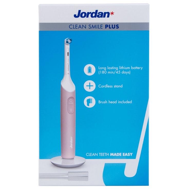 Jordan Clean Smile Plus TBX-300P sähköhammasharja vaaleanpunainen