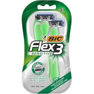 Bic Flex 3 Sensitive 3-pack varsiterä