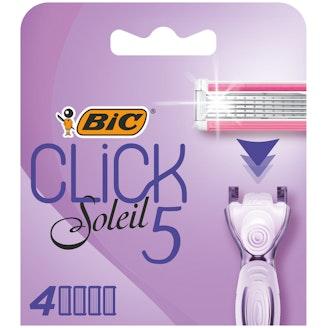 BIC Click Soleil 5 varaterä 4kpl