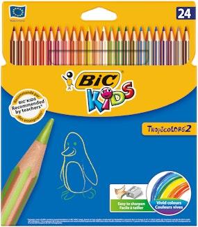 Bic Kids värikynä 24 kpl tropicolor