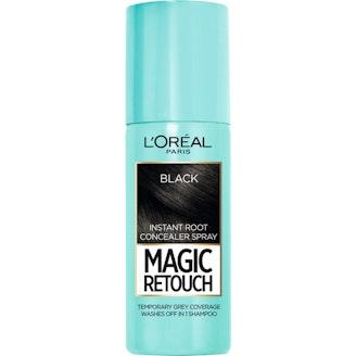 L'Oréal Paris Magic Retouch 75ml Black Suihkutettava Tyvisävyte