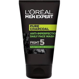 L'Oréal Paris Men Expert Men Expert Pure Carbon kasvojenpuhdistusgeeli epäpuhtauksia vastaan 100ml