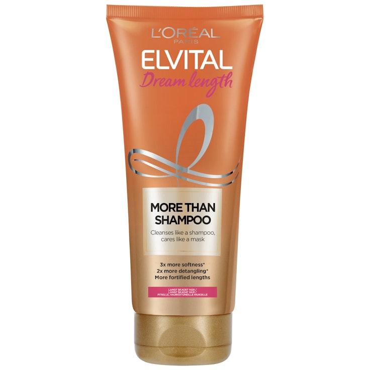 Elvital syvähoitava shampoo 200ml Dream Length More-than-Shampoo pitkille, vaurioituneille hiuksille