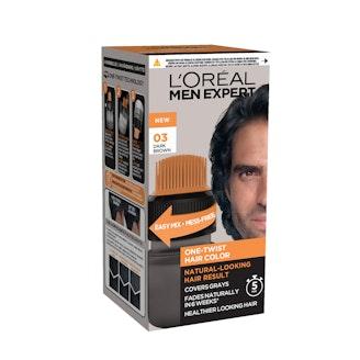 L'Oréal Paris Men Expert One-Twist hiusväri 03 Tummanruskea