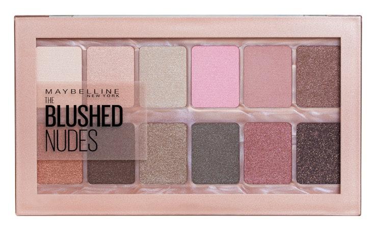 Maybelline New York The Blushed Nudes luomväripaletti