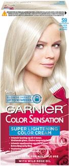 Garnier Color Sensation kestoväri S9 Ultra Light Silver Blond Ultrakirkas hopeinen vaalea