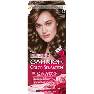 Garnier Color Sensation kestoväri 5.0 Luminous Light Brown Hehkuva vaaleanruskea