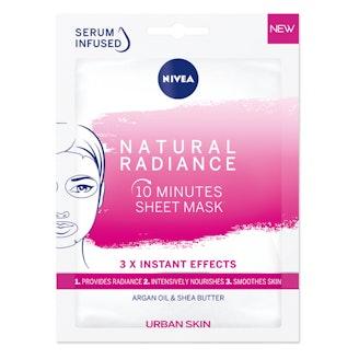 NIVEA Urban Skin Natural Radiance Sheet Mask -kasvonaamio 1kpl