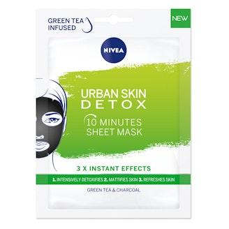 NIVEA Urban Skin Natural Detox Sheet Mask -kasvonaamio 1kpl