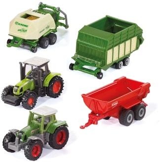 Siku lahjapakkaus (5 kpl), maatalous -leikkiautot