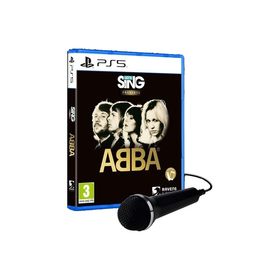 Let´s Sing ABBA + mikrofoni PS5-peli