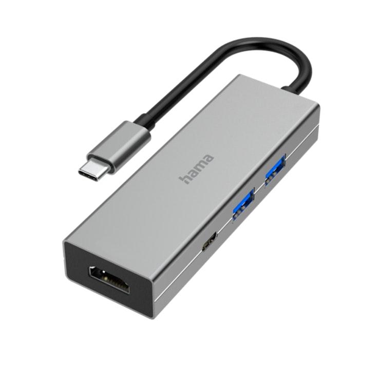 Hama Multiport 4-porttinen USB-C-telakka