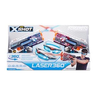 X-Shot Skins Laser 360 laserpyssyt