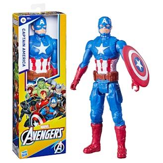 Marvel Avengers Titan Hero Series Blast Gear Captain America -toimintahahmo