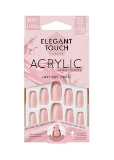 Elegant Touch Acrylic irtokynnet Lucious Lychee